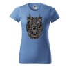 Dámské tričko s potiskem Tygr robot