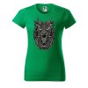 Dámské tričko s potiskem Tygr robot