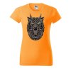 Dámské tričko s potiskem Tygr robot