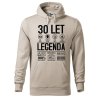 Pánská mikina Legenda symboly 30 let