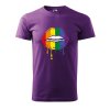 Pánské tričko s potiskem Pride ústa