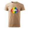 Pánské tričko s potiskem Pride ústa