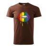 Pánské tričko s potiskem Pride ústa