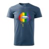 Pánské tričko s potiskem Pride ústa