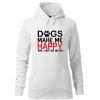Dámská mikina Dogs make me happy