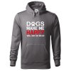 Pánská mikina s potiskem Dogs make me happy