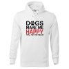Pánská mikina s potiskem Dogs make me happy