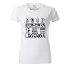 Dámské tričko Ekonomka legenda