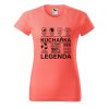 Dámské tričko Kuchařka legenda