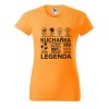 Dámské tričko Kuchařka legenda