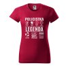 Dámské tričko Policistka legenda
