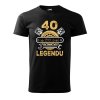 Pánské tričko 40 let legenda