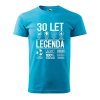Pánské tričko 30 let legenda symboly