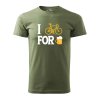 Pánské tričko s potiskem For beer