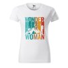 Dámské tričko s potiskem Wonder woman