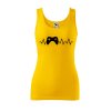Dámské tílko s potiskem Tep gaming