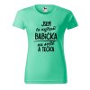 Dámské tričko s potiskem Nejlepší babička na světě