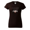 Dámské tričko s potiskem Všude dobře rum