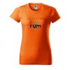 Dámské tričko s potiskem Všude dobře rum