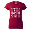 Dámské tričko Babička legenda