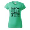 Dámské tričko Babička legenda