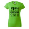 Dámské tričko Babička legenda