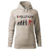 Dámská mikina Evoluce hrdinka
