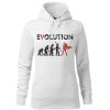 Dámská mikina Evoluce hrdinka