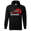 Pánská mikina s potiskem Jsem opravář