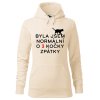 Dámská mikina Byla jsem normální