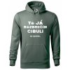 Pánská mikina s potiskem Rozbrečím cibuli