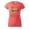 Dámské tričko s potiskem Love sloths