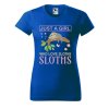 Dámské tričko s potiskem Love sloths
