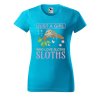 Dámské tričko s potiskem Love sloths