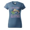 Dámské tričko s potiskem Love sloths