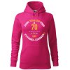Dámská mikina 70 je jenom číslo
