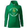 Dámská mikina 70 je jenom číslo