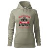 Dámská mikina Zrození legendy (Barva dámské mikiny Malfini Cape Bílá, Velikost - žena NOVÉ 2XL)