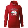 Dámská mikina Zrození legendy (Barva dámské mikiny Malfini Cape Bílá, Velikost - žena NOVÉ 2XL)