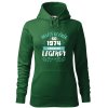Dámská mikina Zrození legendy (Barva dámské mikiny Malfini Cape Bílá, Velikost - žena NOVÉ 2XL)