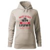 Dámská mikina Zrození legendy (Barva dámské mikiny Malfini Cape Bílá, Velikost - žena NOVÉ 2XL)