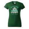 Dámské tričko s potiskem Zrození legendy (Barva trička - ženy (NOVÉ) Apple green, Velikost - všechny NOVÉ 2XL)