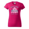 Dámské tričko s potiskem Zrození legendy (Barva trička - ženy (NOVÉ) Apple green, Velikost - všechny NOVÉ 2XL)