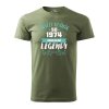 Pánské tričko s potiskem Zrození legendy (Barva trička (muži) NOVÉ Apple green, Velikost - všechny NOVÉ 2XL)