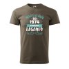 Pánské tričko s potiskem Zrození legendy (Barva trička (muži) NOVÉ Apple green, Velikost - všechny NOVÉ 2XL)