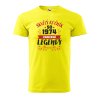 Pánské tričko s potiskem Zrození legendy (Barva trička (muži) NOVÉ Apple green, Velikost - všechny NOVÉ 2XL)