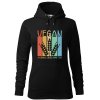 Dámská mikina Vegan 2 (Barva dámské mikiny Malfini Cape Bílá, Velikost - žena NOVÉ 2XL)