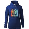Dámská mikina Vegan 2 (Barva dámské mikiny Malfini Cape Bílá, Velikost - žena NOVÉ 2XL)