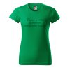 Dámské tričko s potiskem Nemám problém s alkoholem (Barva trička - ženy (NOVÉ) Apple green, Velikost - všechny NOVÉ 2XL)
