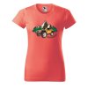 Dámské tričko s potiskem Adventures (Barva trička - ženy (NOVÉ) Apple green, Velikost - všechny NOVÉ 2XL)